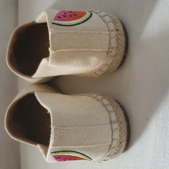 J Crew new sz 6 - 6.5 N beige cream espadrilles flats - Picture 3 of 9